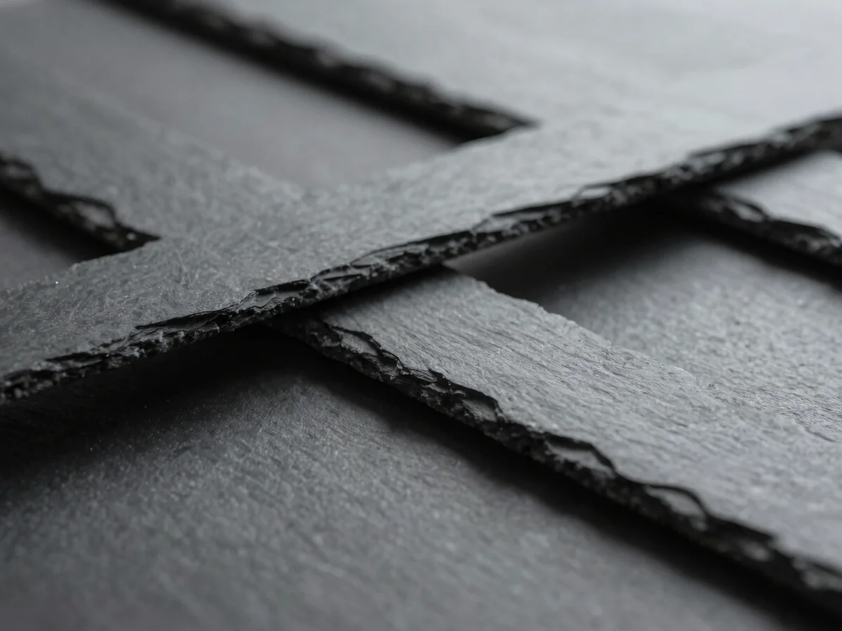 Abstract structural geometry focusing on intersecting lines and planes, slate charcoal tones, 35mm close-up, soft depth-